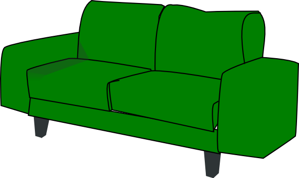 600x358 Sofa Clipart Png