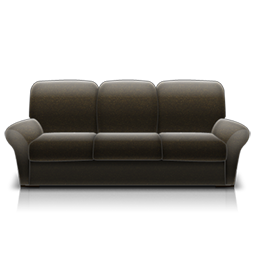 256x256 Black Couch Png Image Royalty Free Stock Png Images For Your Design