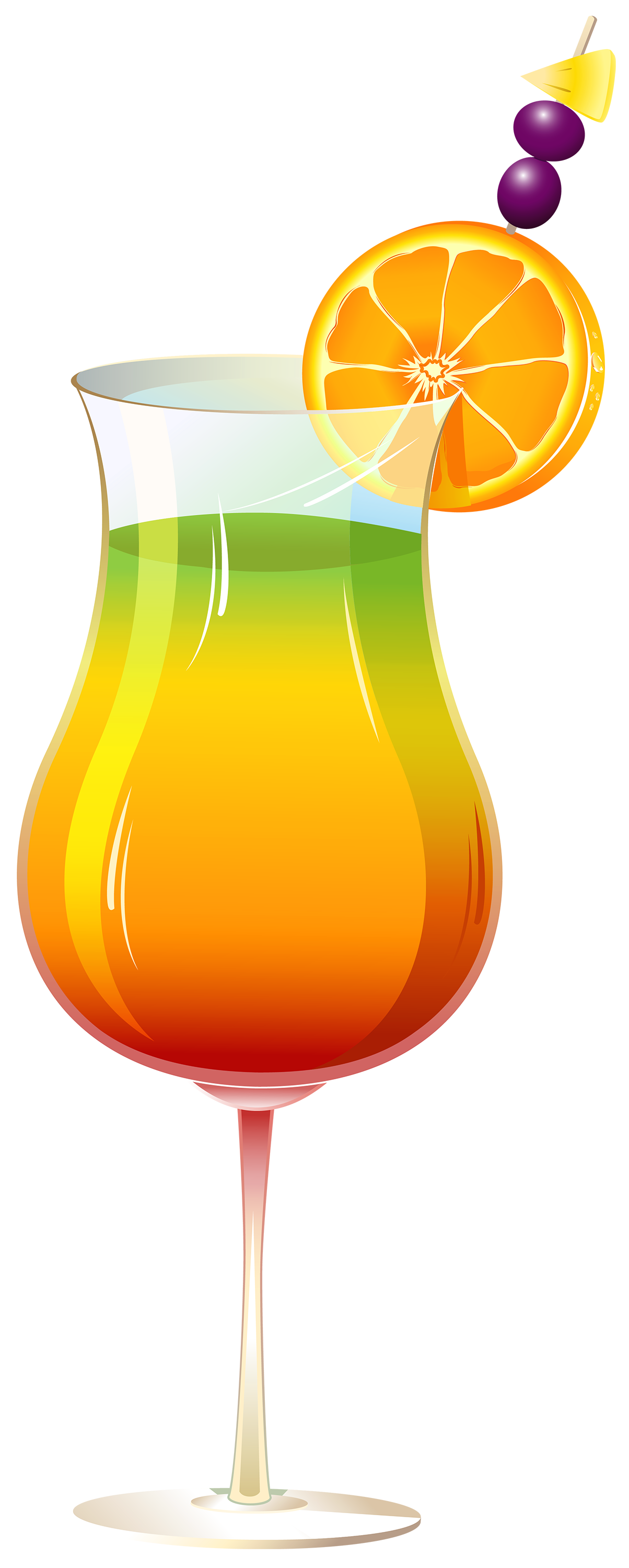 1204x3000 Exotic Cocktail Png Clipart
