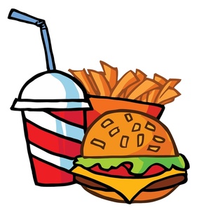 281x300 Hamburger Clipart Image
