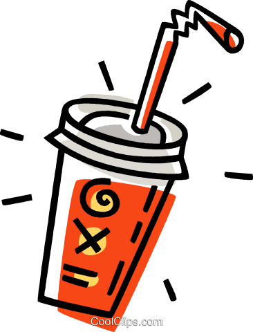 366x480 Soft Drink Royalty Free Vector Clip Art Illustration Vc033463