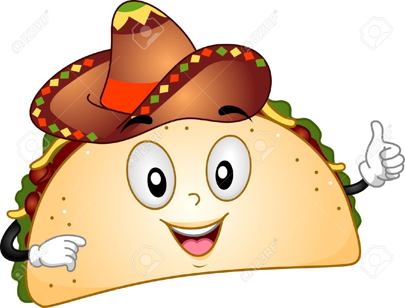 1300x989 Tacos Clipart Animated