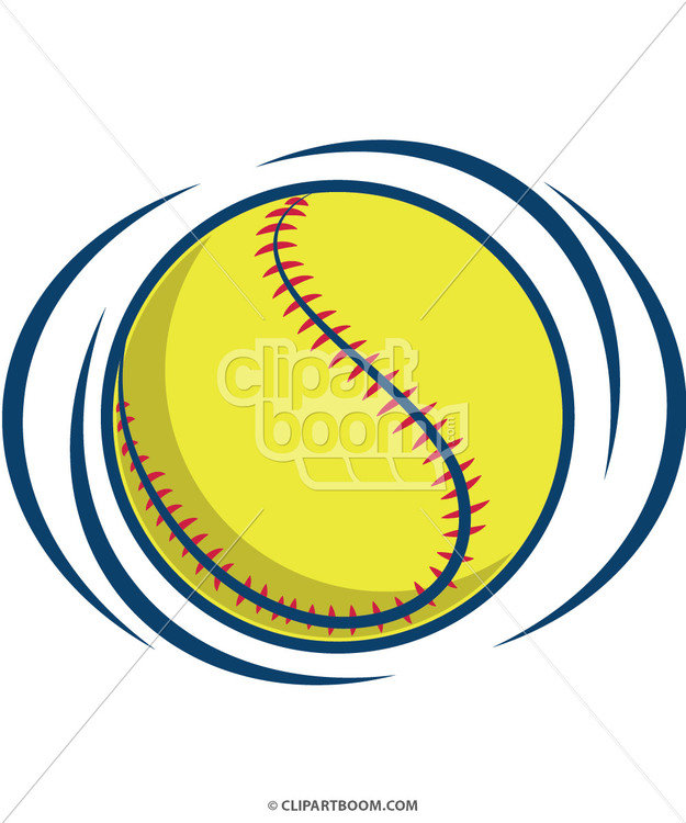 625x750 Softball Clip Art