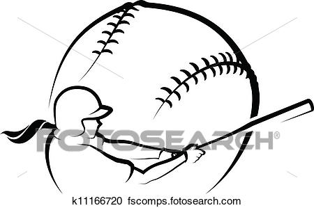 450x299 Clipart Of Softball Design 1 K11166720