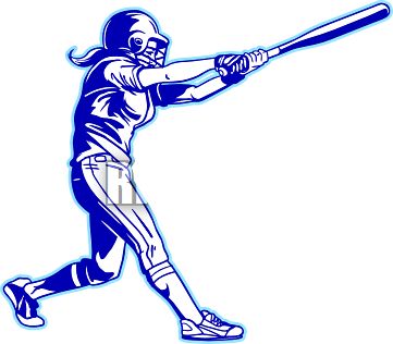 361x316 Baseball Bat Clipart Softball Game