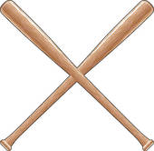170x166 Softball Bat Clip Art