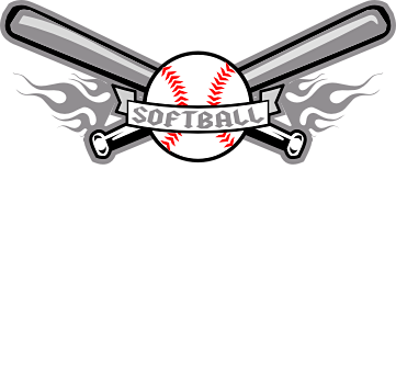361x340 Softball Bats Crossed Clipart