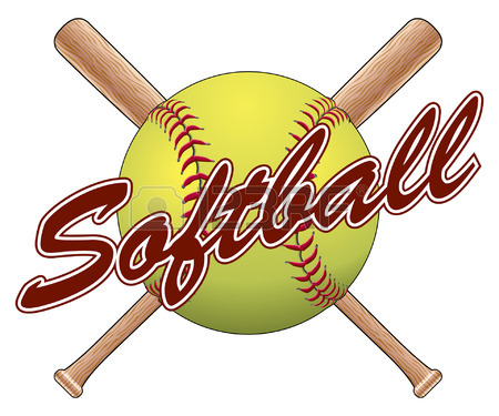 450x375 Softball Team Design Is An Illustration Of A Softball Design