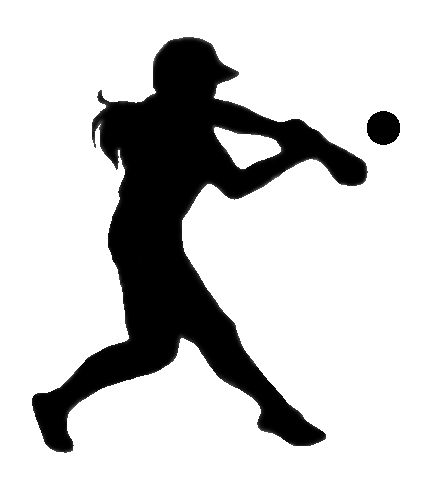 426x480 Softball Clip Art