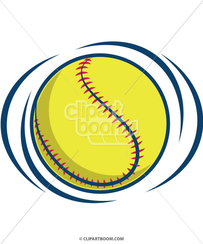 833x1000 Softball Clip Art