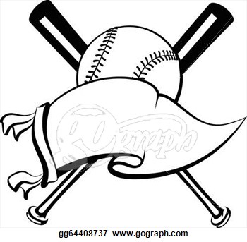 350x343 Vintage Softball Clipart, Explore Pictures