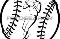 200x130 Enjoyable Softball Clipart Clip Art And Illustration 3 763 Vector