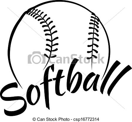 450x415 Top 71 Softball Clip Art