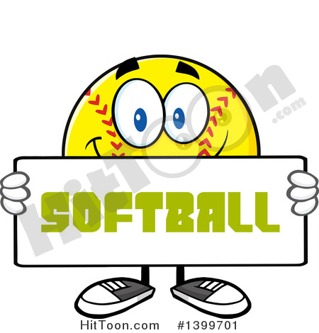 450x470 Male Softball Clipart