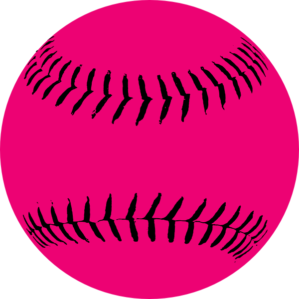 600x600 Softball Clip Art Logo Free Clipart Images 4