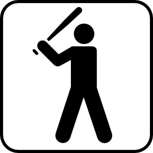300x300 Baseball Field Clip Art