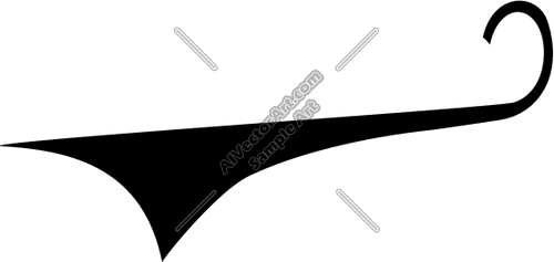 500x237 Tail Clipart Swoosh