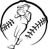164x170 Softball Clip Art And Illustration. 4,093 Softball Clipart Vector