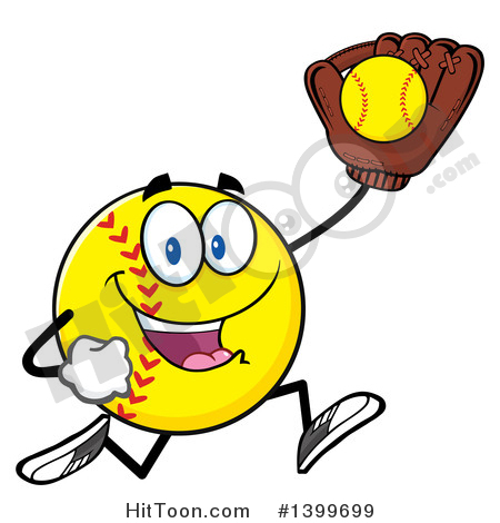 450x470 Male Softball Clipart