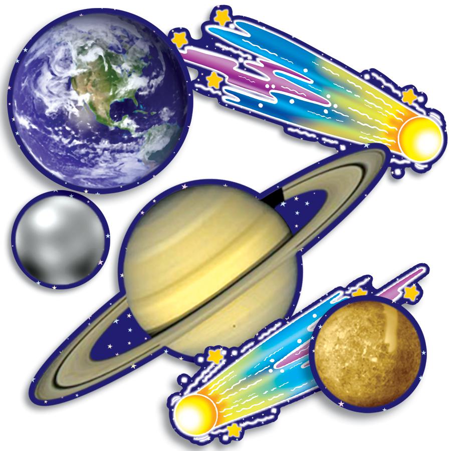 900x900 Accent Punch Outs Solar System 93 Pieces Mini Bulletin Board Set