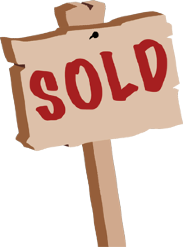 640x861 Sold Sign Clipart Clipart