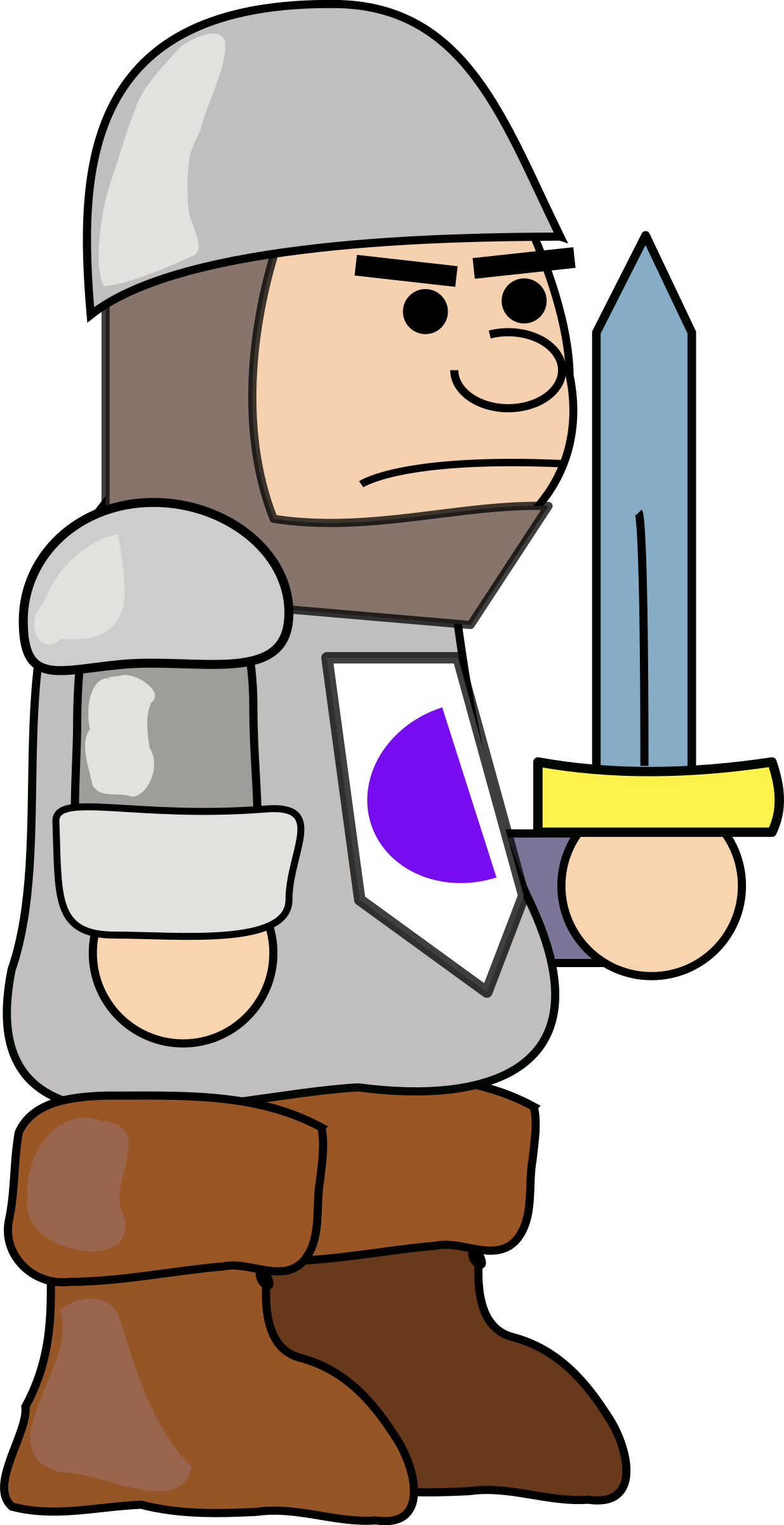 1235x2400 Medieval Clipart Medieval Soldier