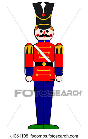 300x470 Stock Illustration Of Isolated Toy Wooden Soldier K1351108