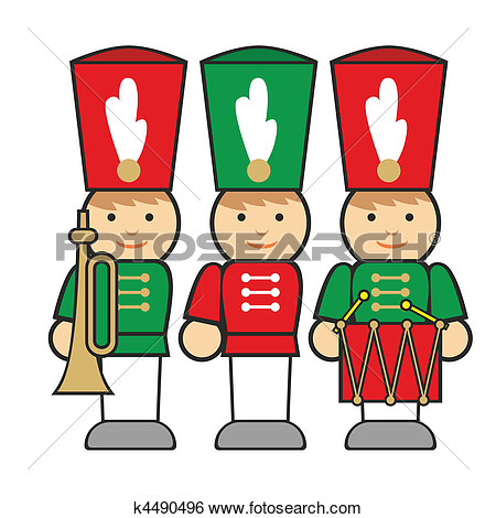450x470 Christmas Toy Soldier Clip Art