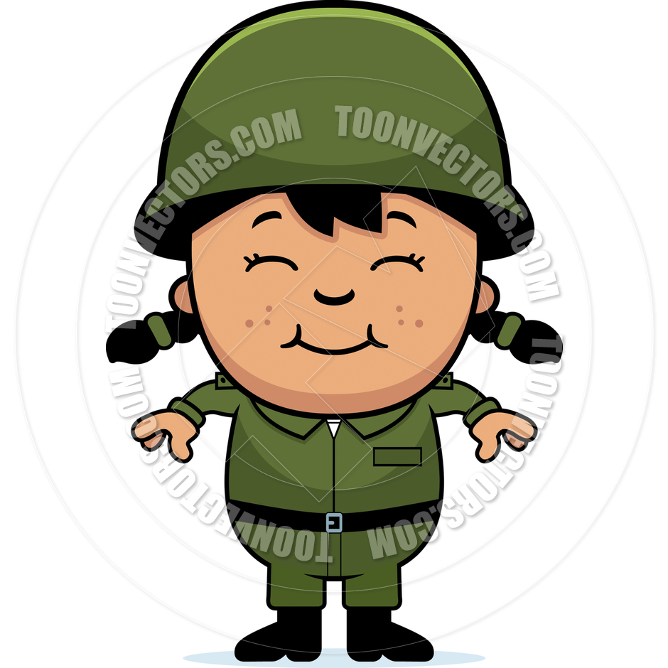 940x940 Female Soldier Clipart