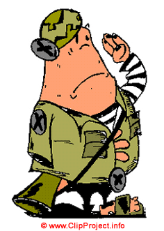 236x331 Comic Soldier Cartoon Clip Art