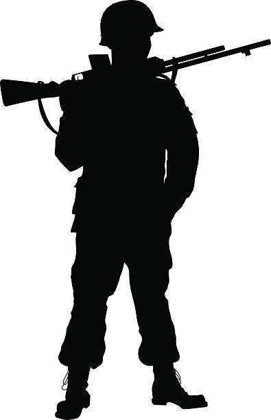 Soldier Silhouette Clipart | Free download on ClipArtMag