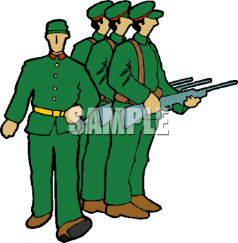 344x350 Royalty Free Soldier Clip Art, People Clipart