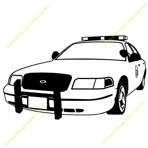 500x500 Cop Car Clip Art