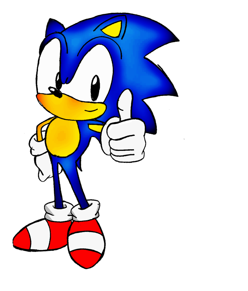 830x974 Sonic Clip Art