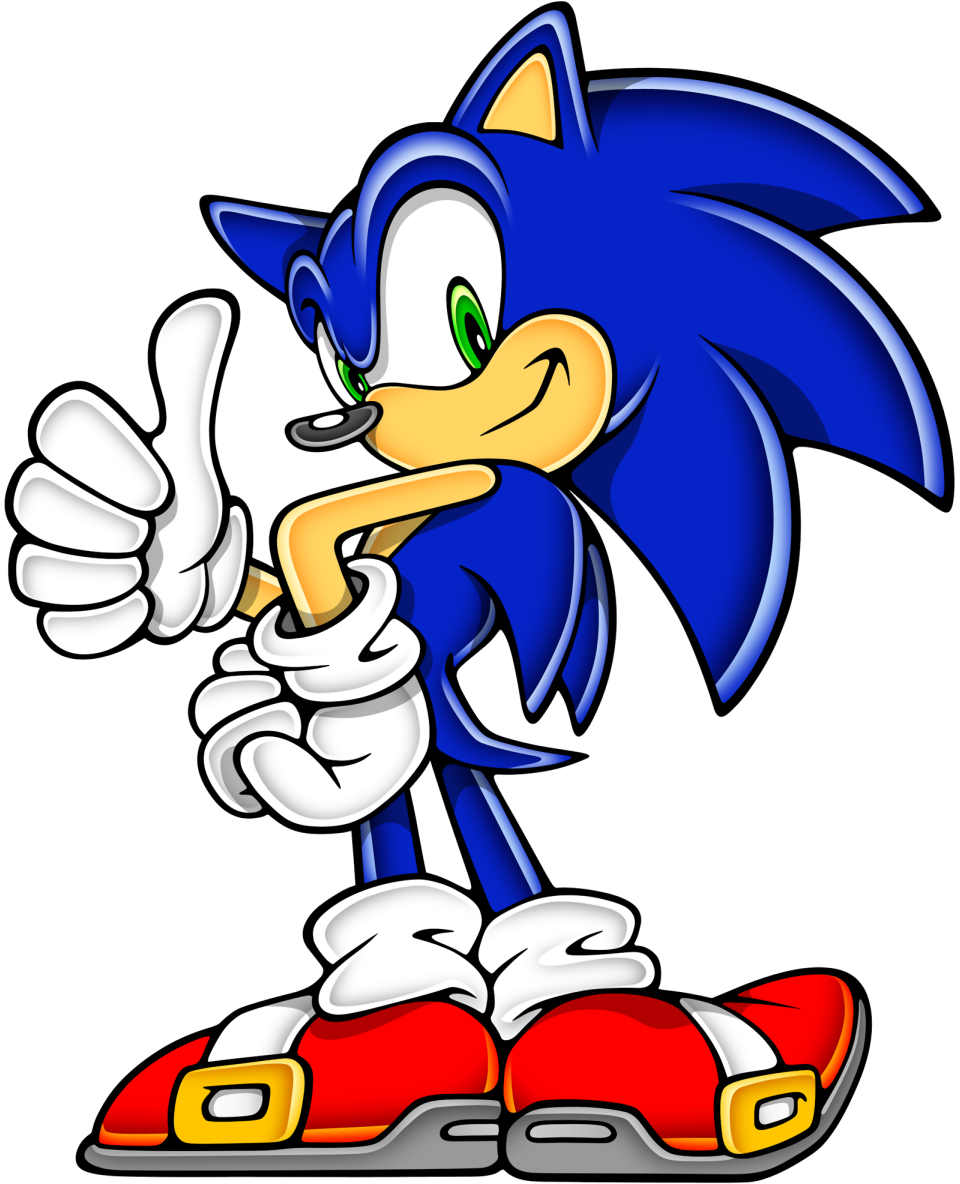 960x1184 Sonic Clip Art 6