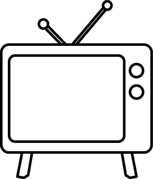 313x367 Television Sound Clip Art Cliparts