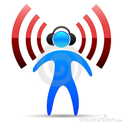 400x400 Sound Waves Clipart