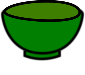 299x264 Green Soup Bowl Clip Art Cliparts