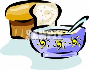 300x237 Stew Clipart Soup Bread