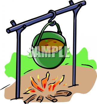 325x350 Soup Clipart On Fire