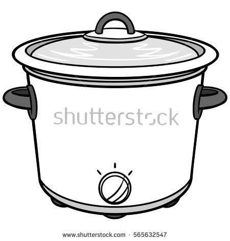 450x470 Soup Clipart Slow Cooker