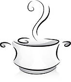 147x170 Steam Clipart Soup