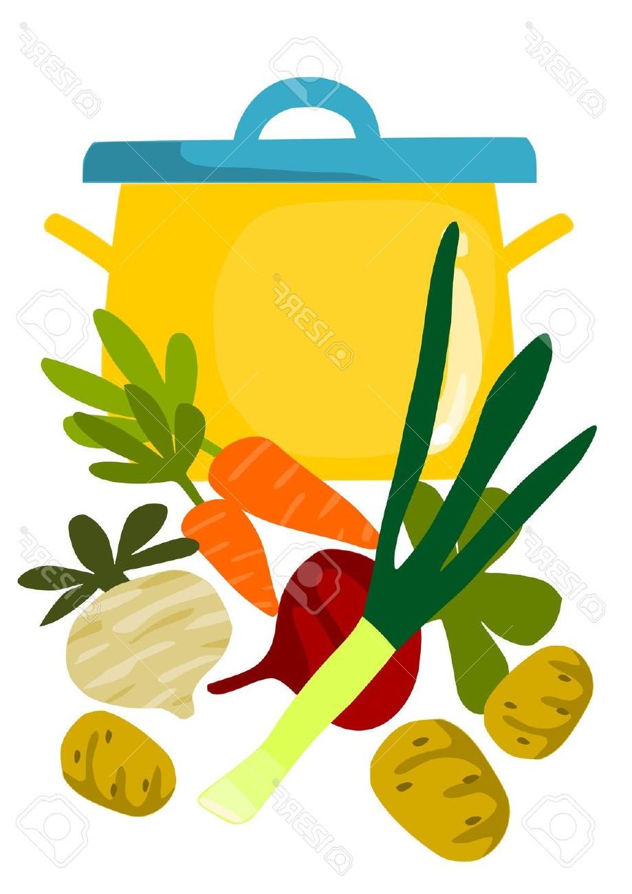 919x1300 Best 15 Pot And Things For Clipart Soup Drawing