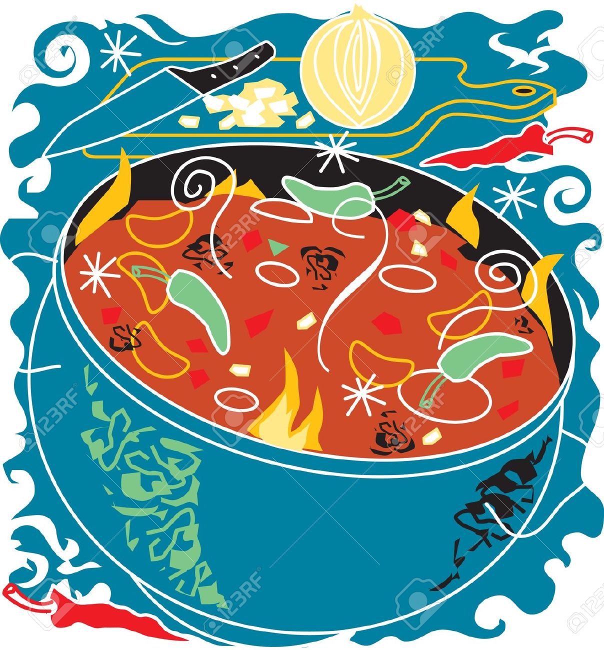1208x1300 Chile Clipart Chili Soup