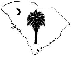 236x188 South Carolina Palmetto Logo Palmetto Tree Clear Clip Art
