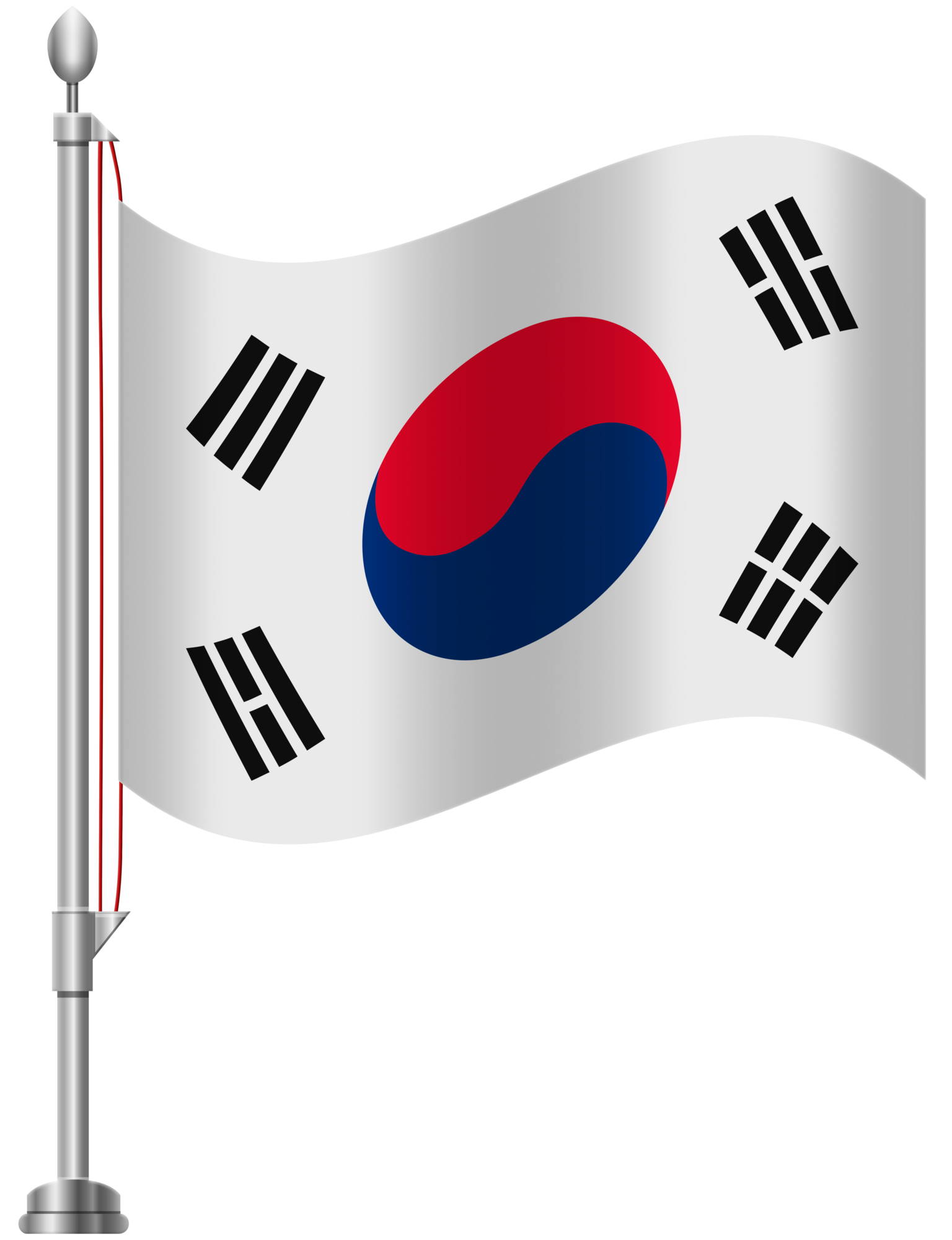 1536x2000 South Korea Flag Png Clip Art