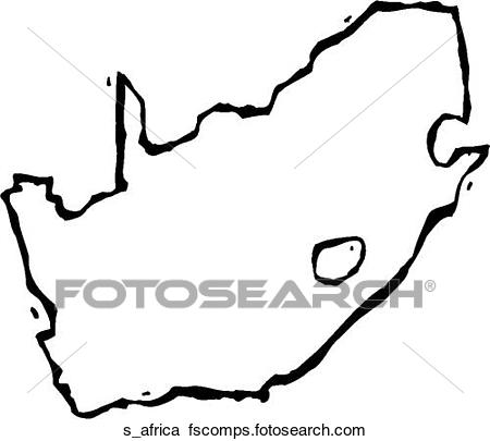 450x405 South Africa Clipart