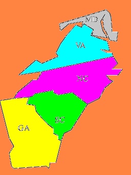 256x343 Southern Colonies