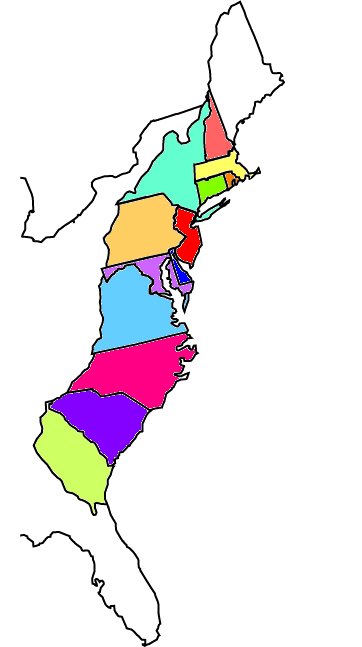 362x647 Southern Colonies Images