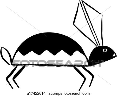 450x372 Clipart Of , American, Animal, Bunnies, Bunny, Native, Rabbit